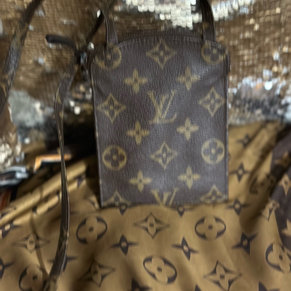 Louis Vuitton Monogram Pochette Secret Passport Holder